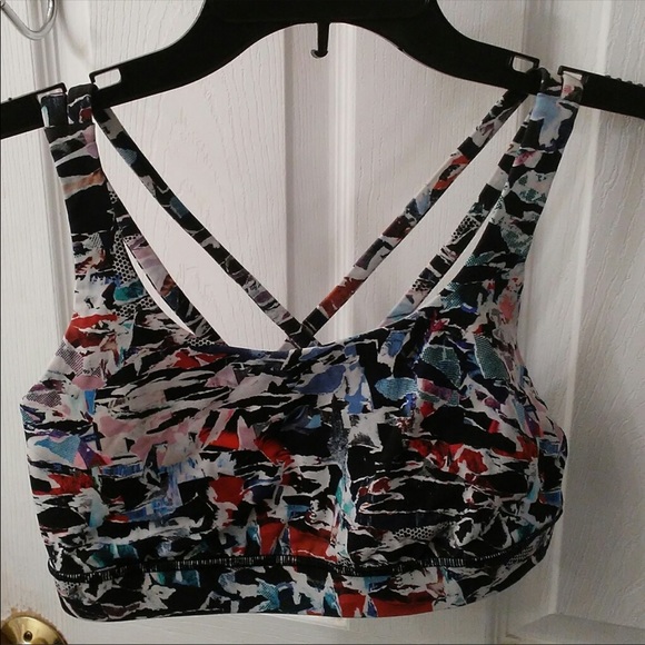 LULULEMON Free To Be Serene Sport Bra Size 8 - Picture 3 of 5